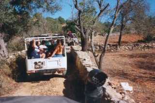 Off-road and into the hills above Quartiera