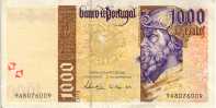1.000 Escudos bill.
