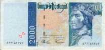 2.000 Escudos bill.
