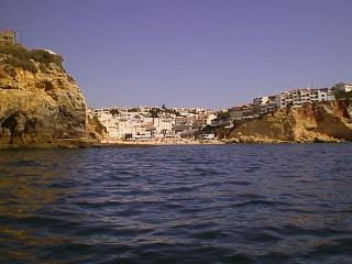 Carvoeiro from sea